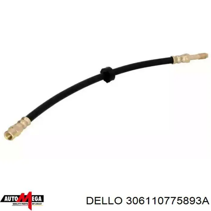 306110775893A Dello/Automega tubo flexible de frenos trasero