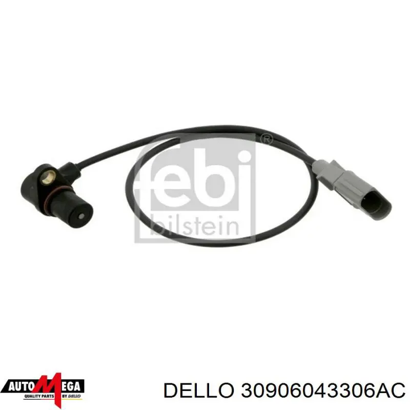 30906043306AC Dello/Automega sensor de posición del cigüeñal