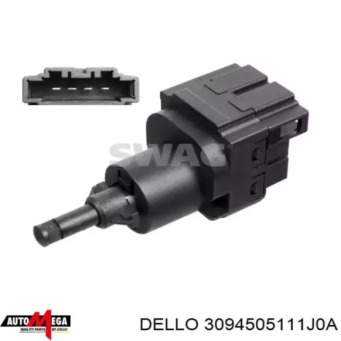 3094505111J0A Dello/Automega interruptor luz de freno