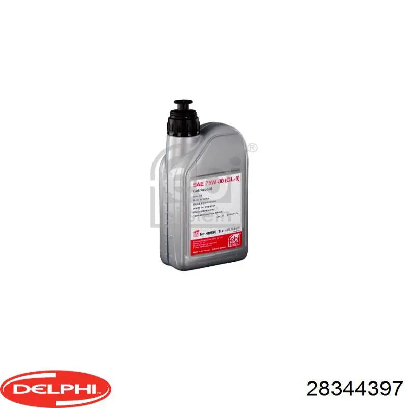 Delphi GEAR OIL 5 Semi sintetico 75W-80 GL-5 1 L Aceite transmisión (28344397)