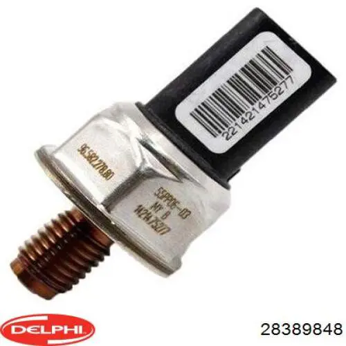 28389848 Delphi sensor de presión de combustible