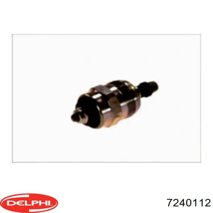 7240112 Delphi Válvula de corte de combustible de la bomba de inyección