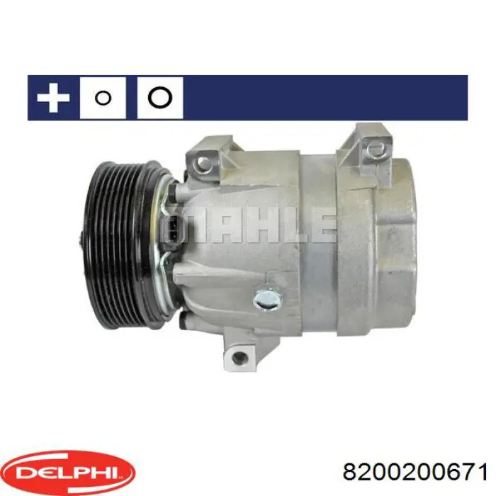 8200200671 Delphi compresor de aire acondicionado