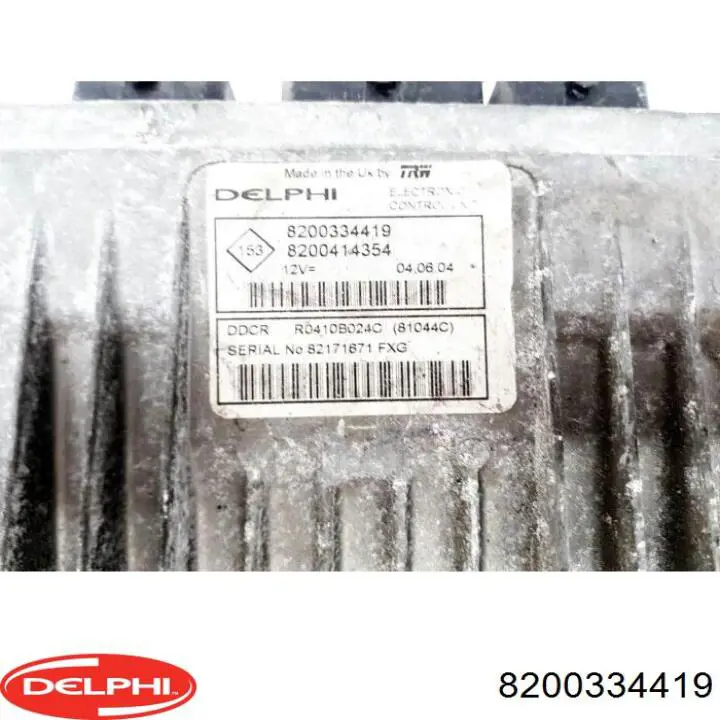 Unidad de control del motor  Delphi 8200334419 precio, desde 42,11 EUR