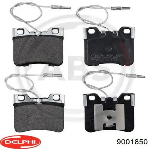 9001850 Delphi Arandela de asiento del inyector
