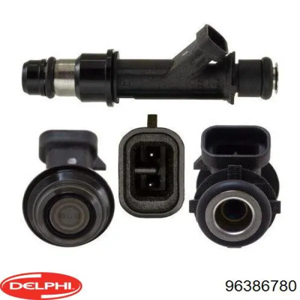 96386780 Delphi inyector de combustible