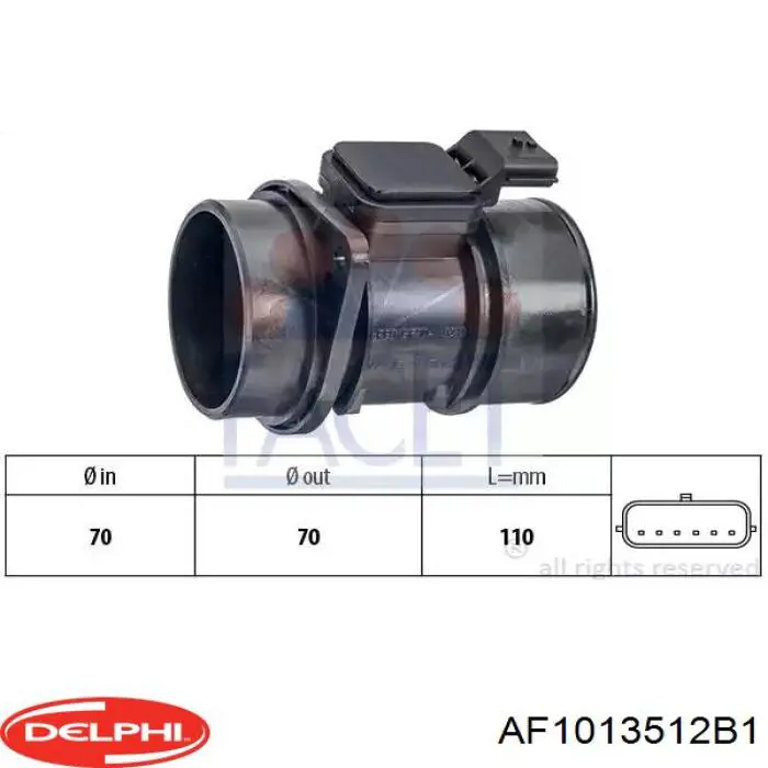 Comprar AF1013512B1 Delphi Sensor de masa de aire