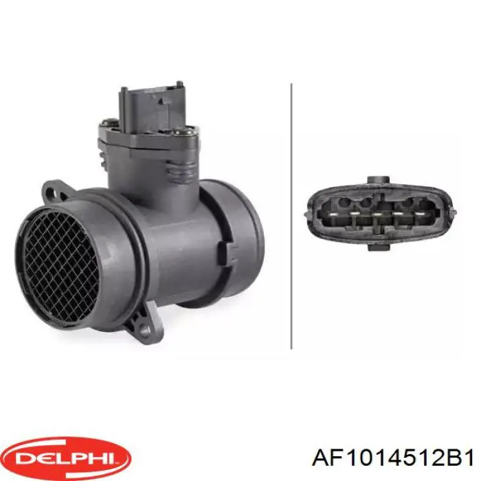 Sensor MAF Delphi AF1014512B1