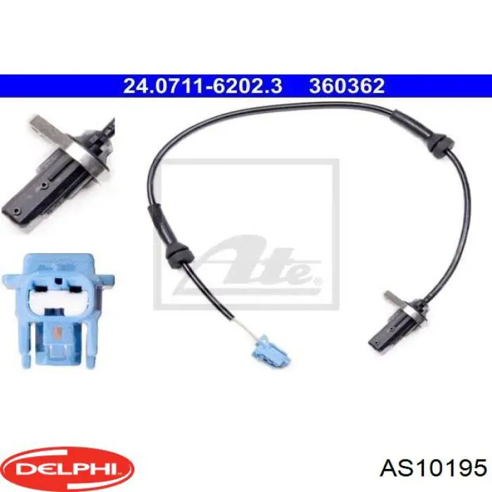 AS10195 Delphi sensor de detonaciones