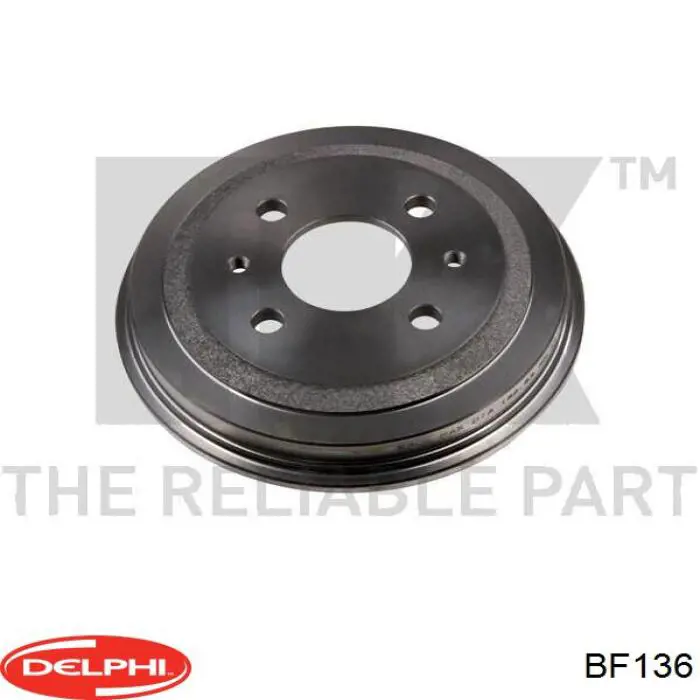DB4013 TRW Tambor de freno trasero