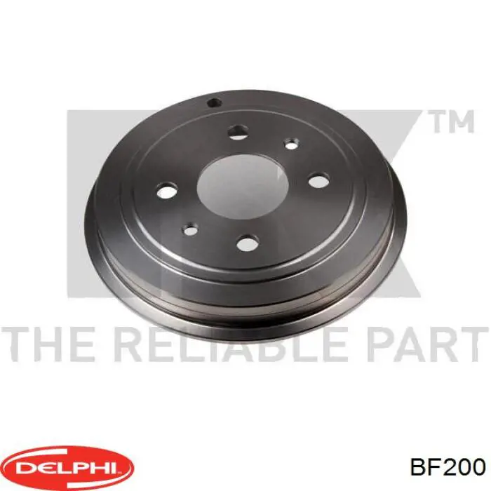 Comprar BF200 Delphi Tambor de freno trasero