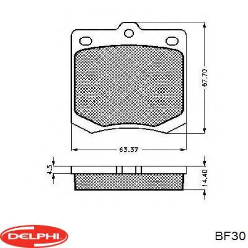 Tambor de freno trasero Delphi BF30 precio, desde 24,80 EUR