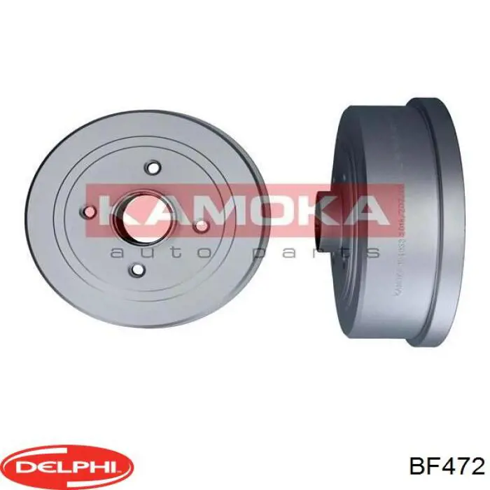 BF472 Delphi Tambor de freno trasero