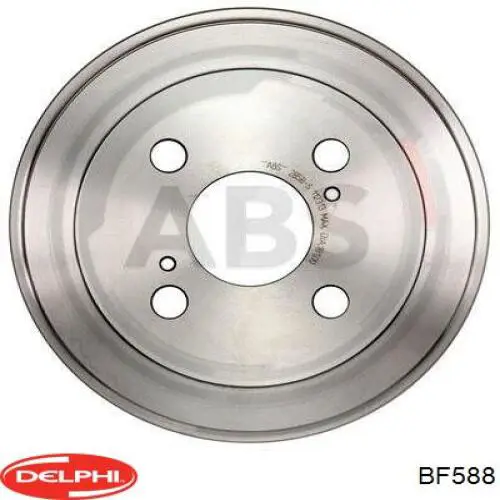 Comprar BF588 Delphi Tambor de freno trasero