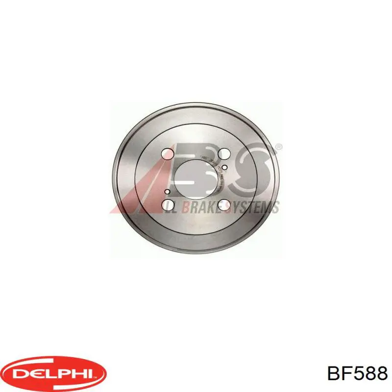 Tambor de freno trasero Delphi BF588 precio, desde 33,36 EUR