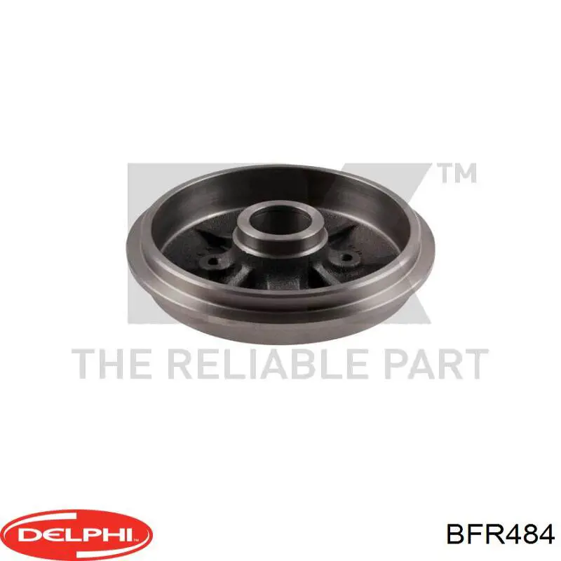 Comprar BFR484 Delphi Tambor de freno trasero