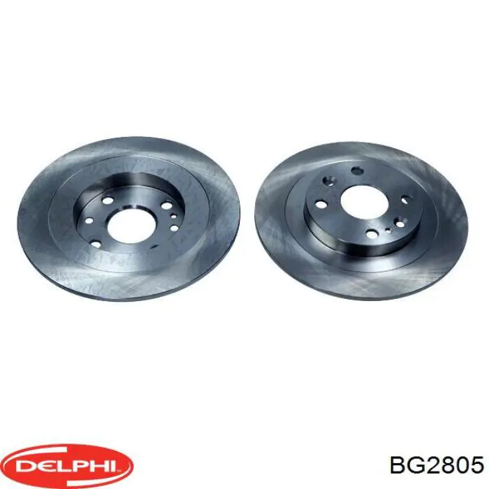 Disco de freno trasero Mazda 323 BG