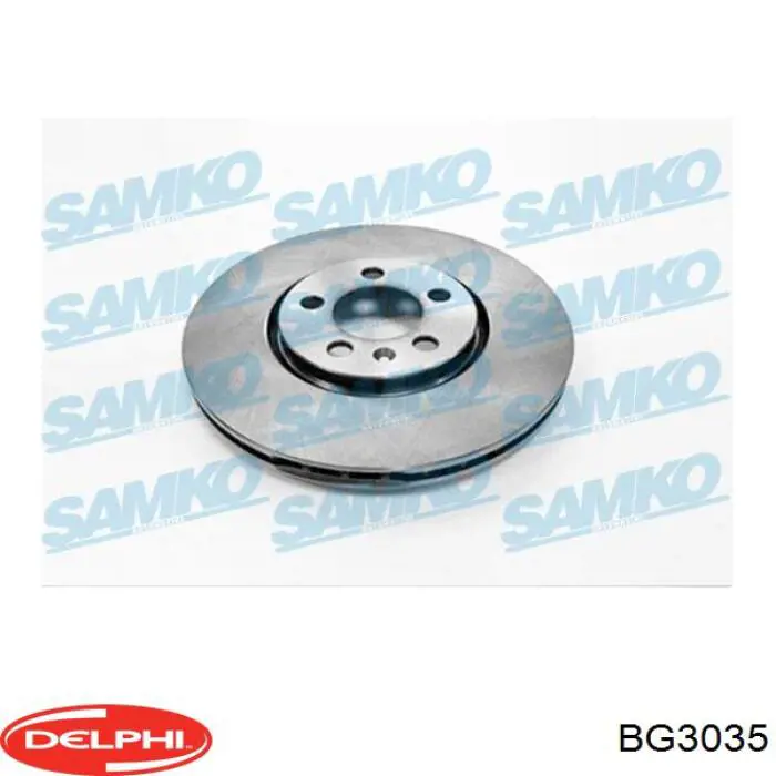 Freno de disco delantero Mercedes E C124