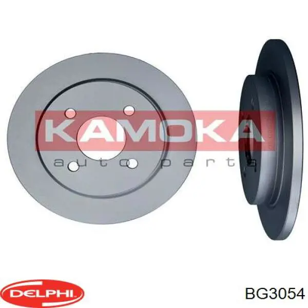 Disco de freno trasero Ford Sierra 1 GBC