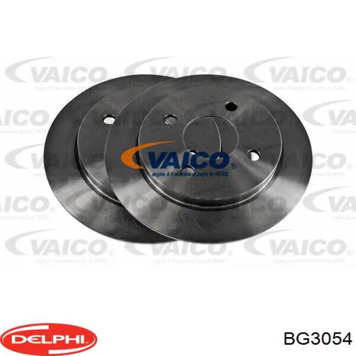 Disco de freno trasero Ford Sierra 1 GBC