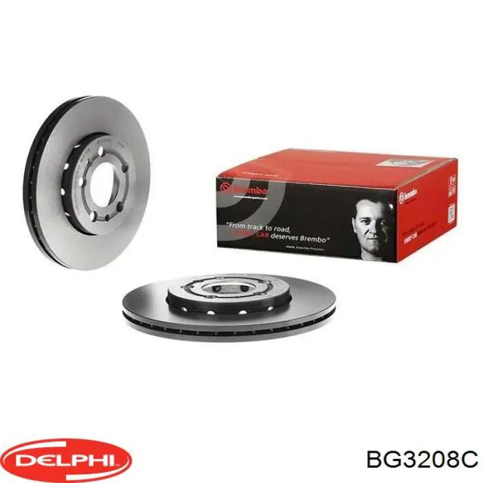 Disco de freno BG3208C Delphi