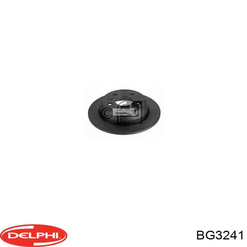 BG3241 Delphi disco de freno trasero