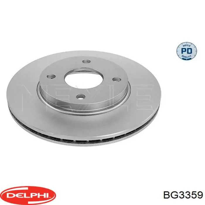 Comprar BG3359 Delphi Freno de disco delantero