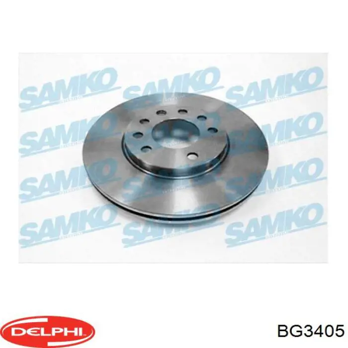 Comprar BG3405 Delphi Freno de disco delantero