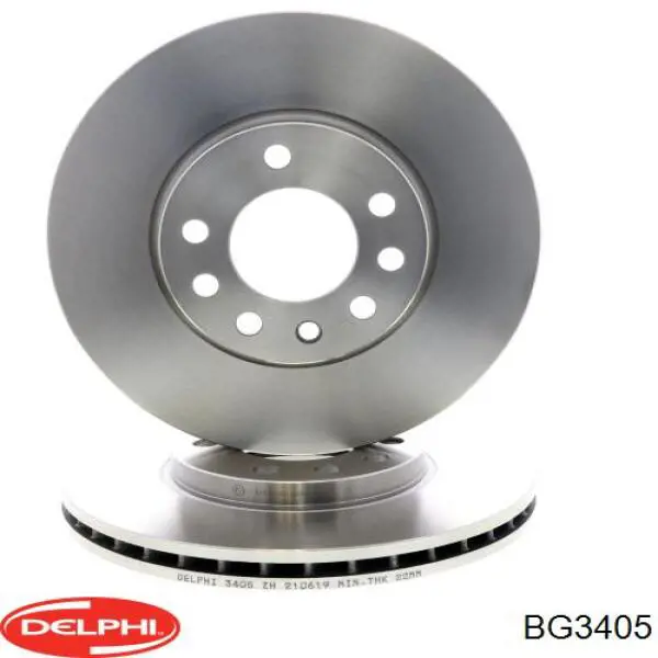 Frenos delanteros Delphi BG3405 precio, desde 32,91 EUR