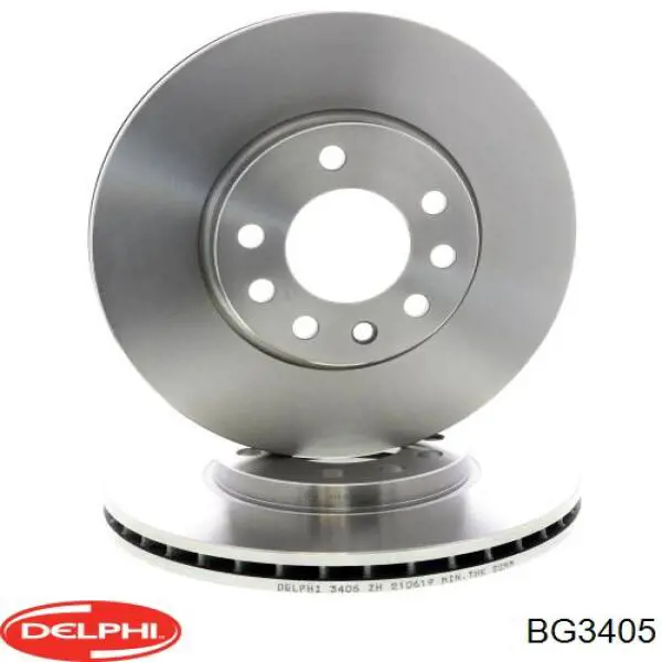 Disco de freno BG3405 Delphi