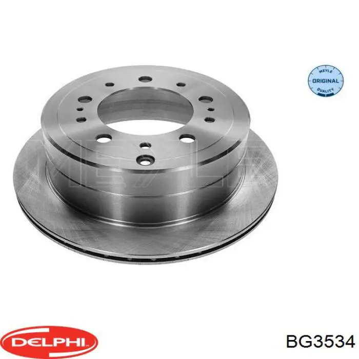 BG3534 Delphi disco de freno trasero