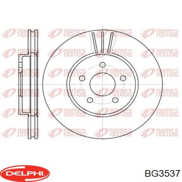 Freno de disco delantero Jaguar X-type CF1