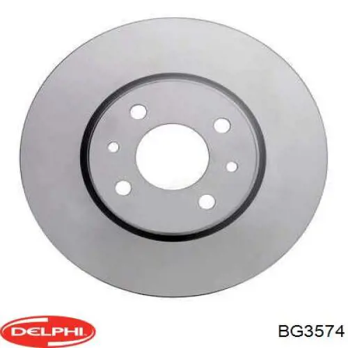Disco de freno BG3574 Delphi