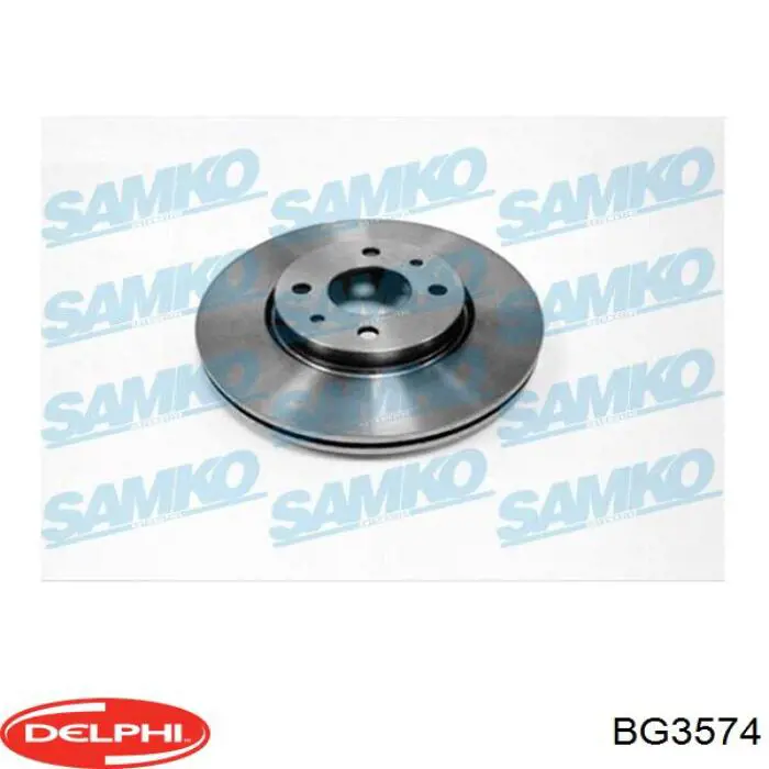 Comprar BG3574 Delphi Freno de disco delantero