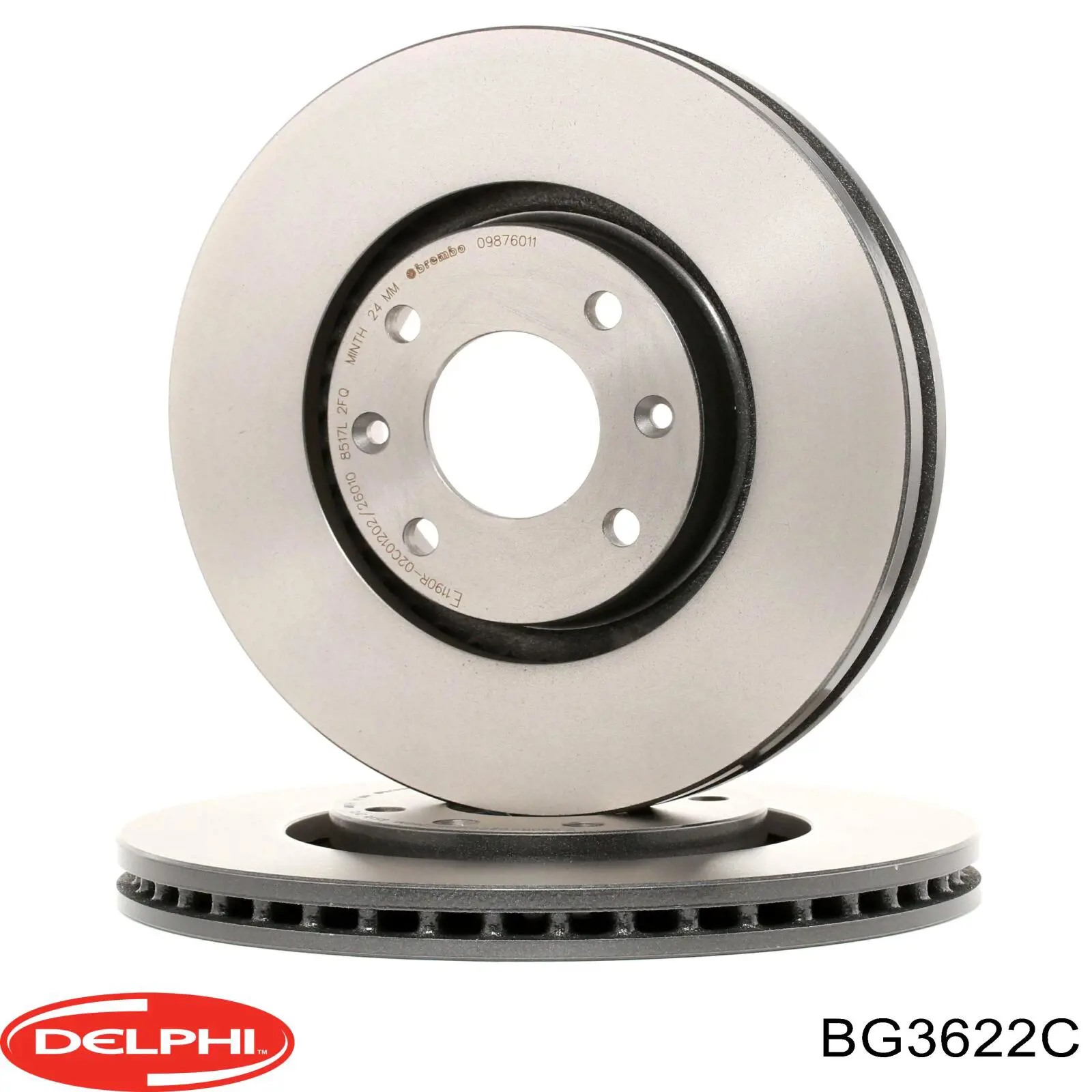 Freno de disco delantero Citroen C4 UD