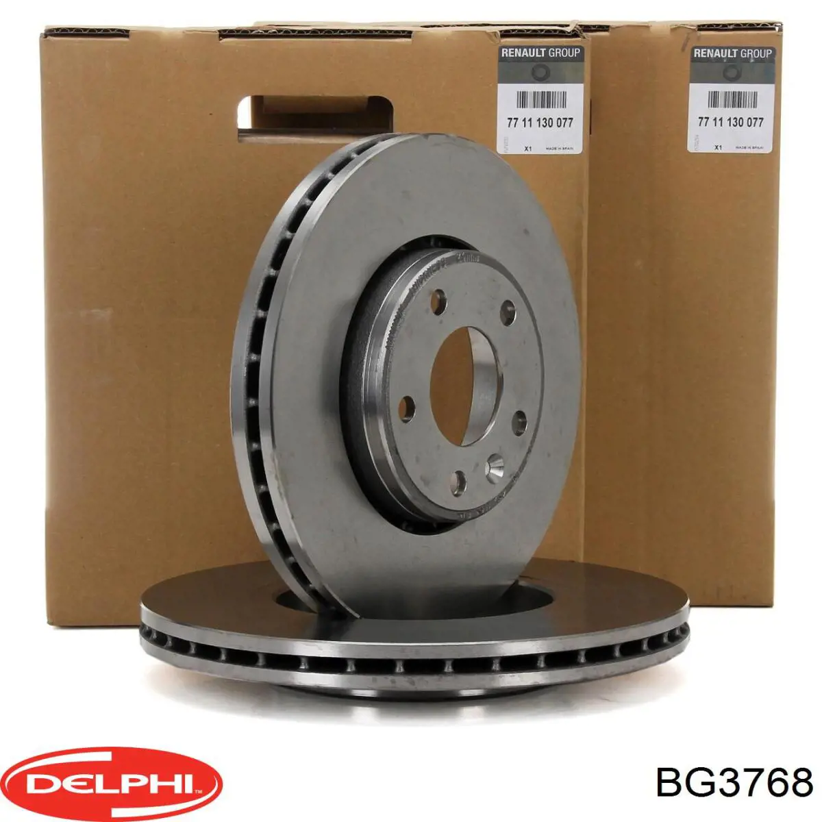 Freno de disco delantero Renault Trafic 2 FL