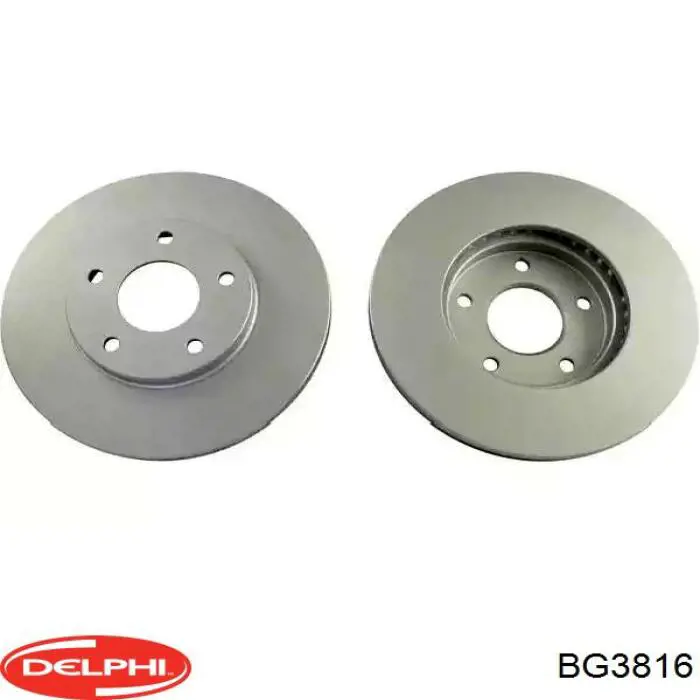 Frenos delanteros Delphi BG3816 precio, desde 47,86 EUR