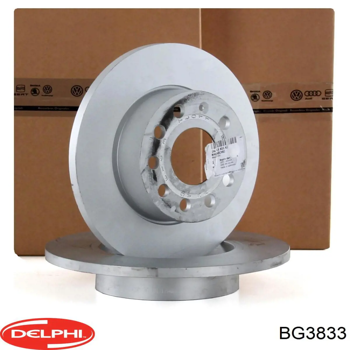 Freno de disco delantero Mercedes E C124