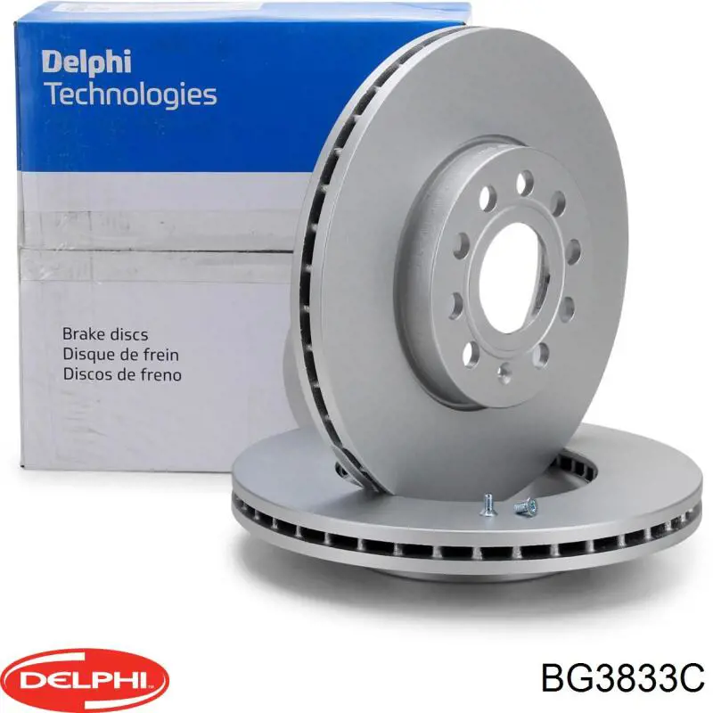 BG3833C Delphi disco de freno delantero