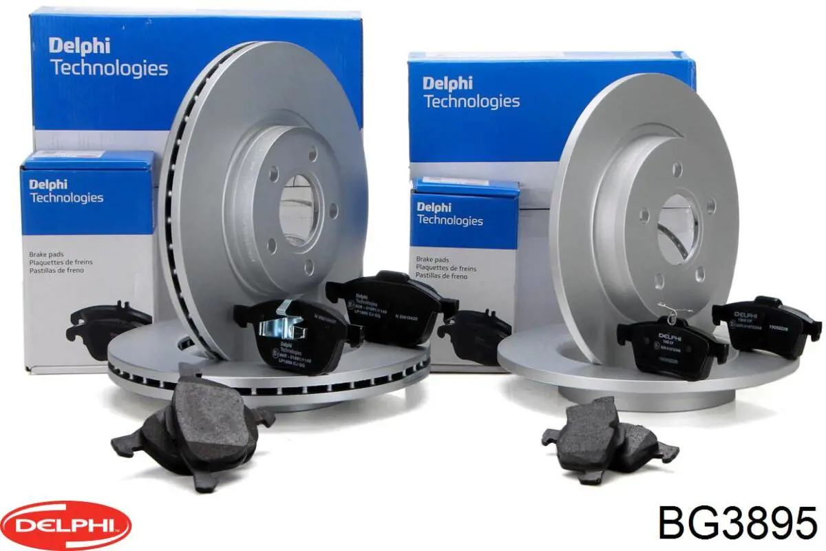 Freno de disco delantero Volvo V40 525, 526