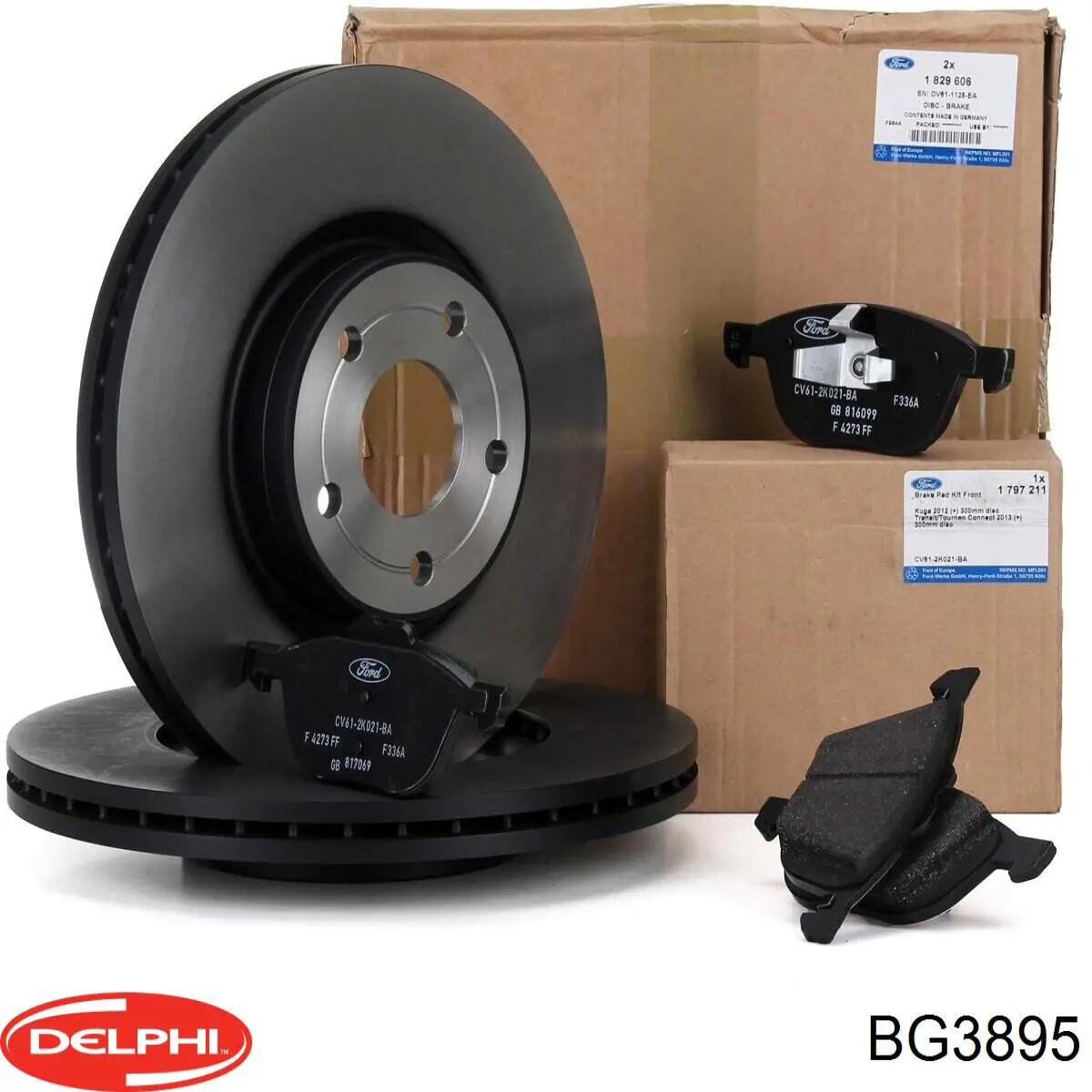 Freno de disco delantero Volvo V40 525, 526