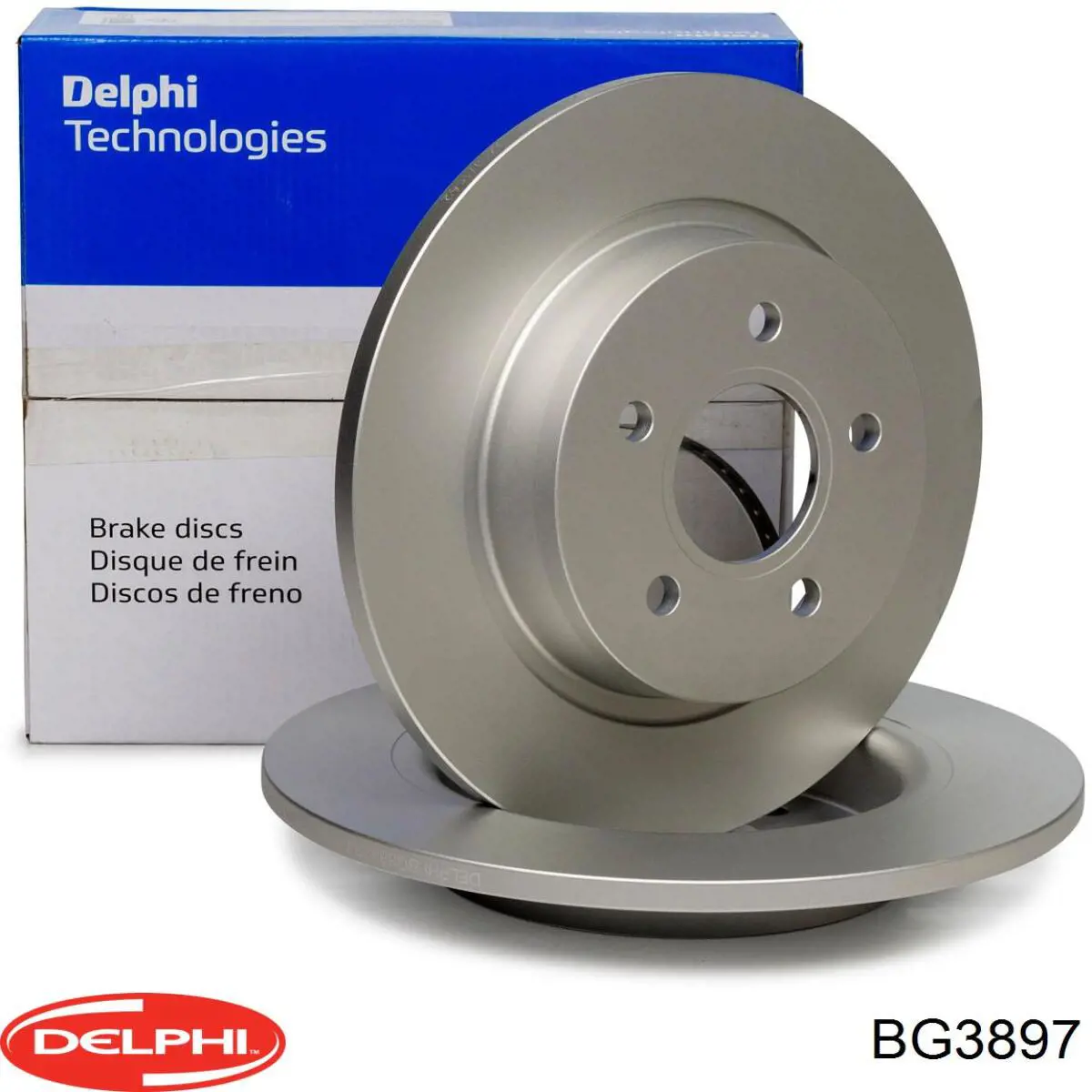 Disco de freno trasero Volvo V40 525, 526