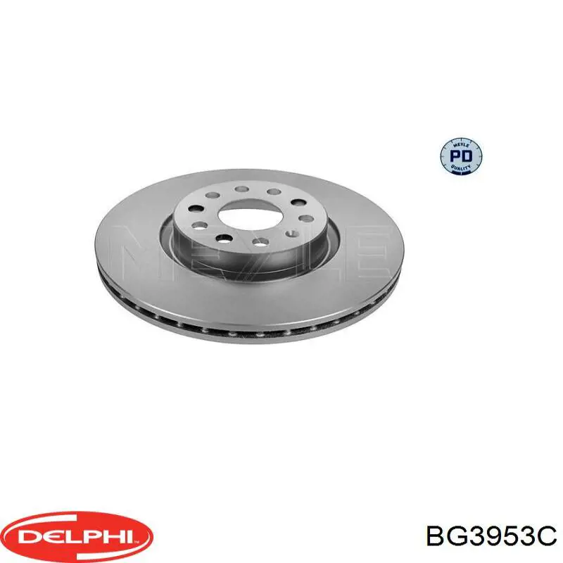 Frenos delanteros Delphi BG3953C precio, desde 40,66 EUR