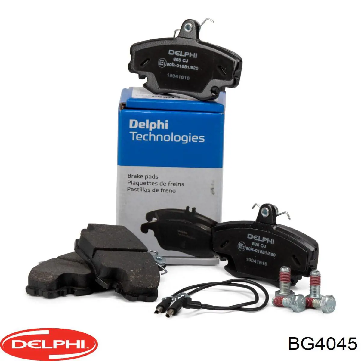 Disco de freno BG4045 Delphi