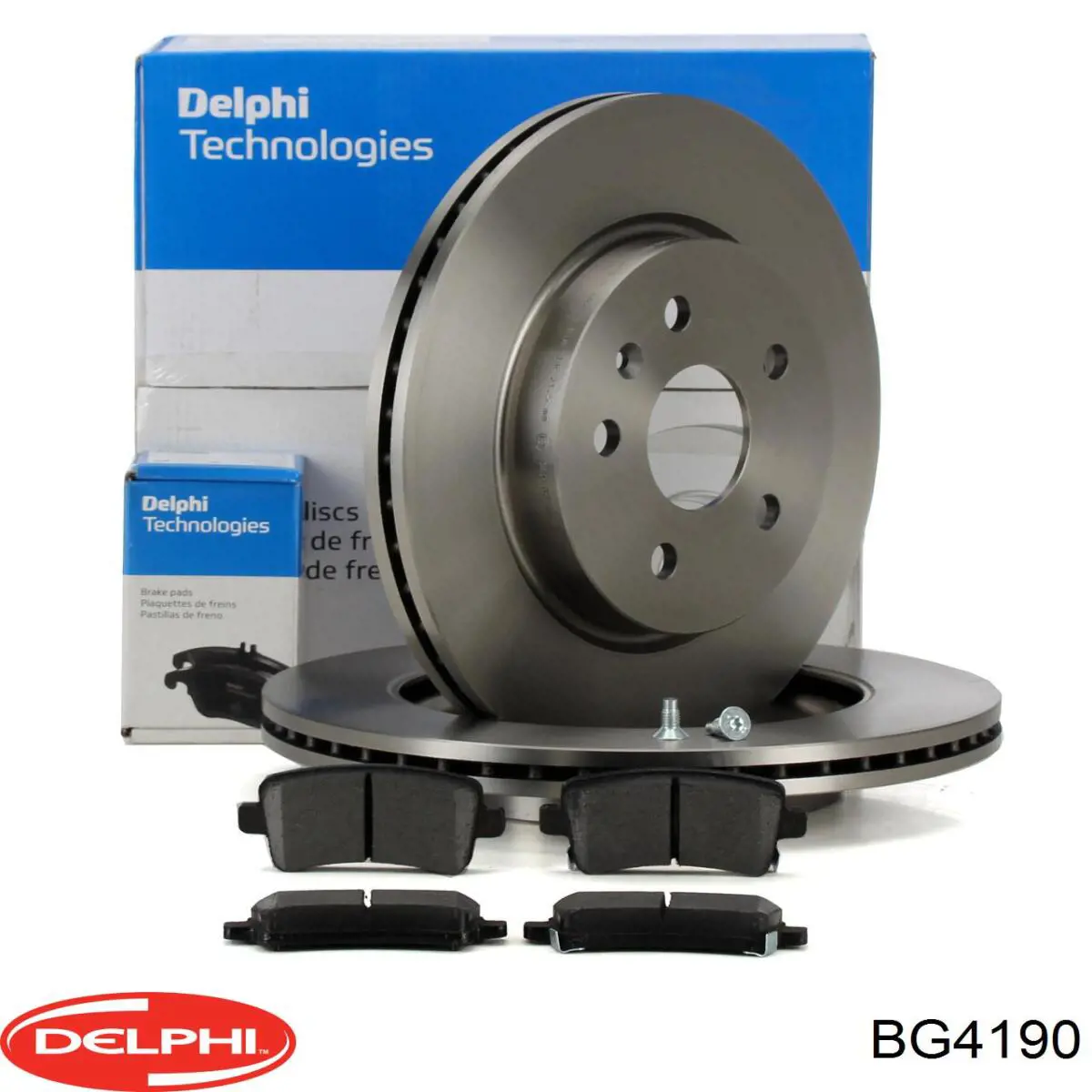 BG4190 Delphi disco de freno trasero