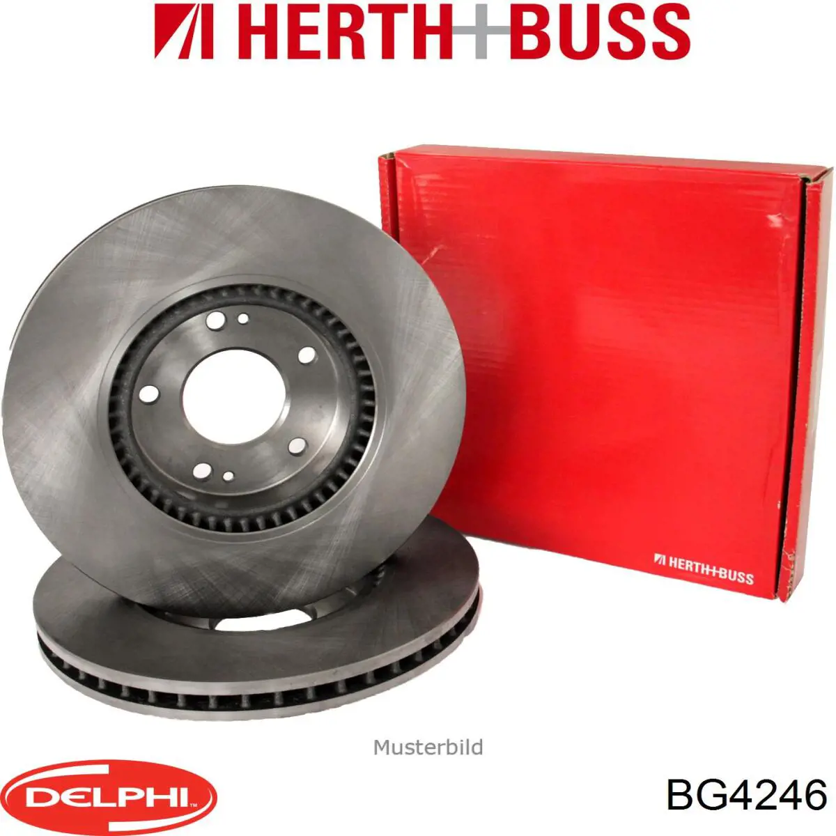 Comprar BG4246 Delphi Freno de disco delantero
