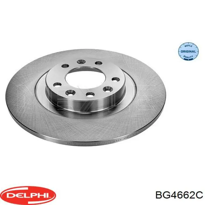 BG4662C Delphi disco de freno trasero