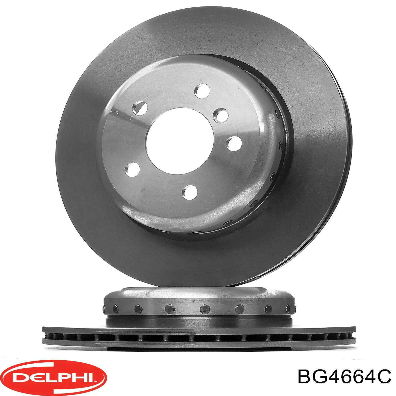 BG4664C Delphi disco de freno trasero