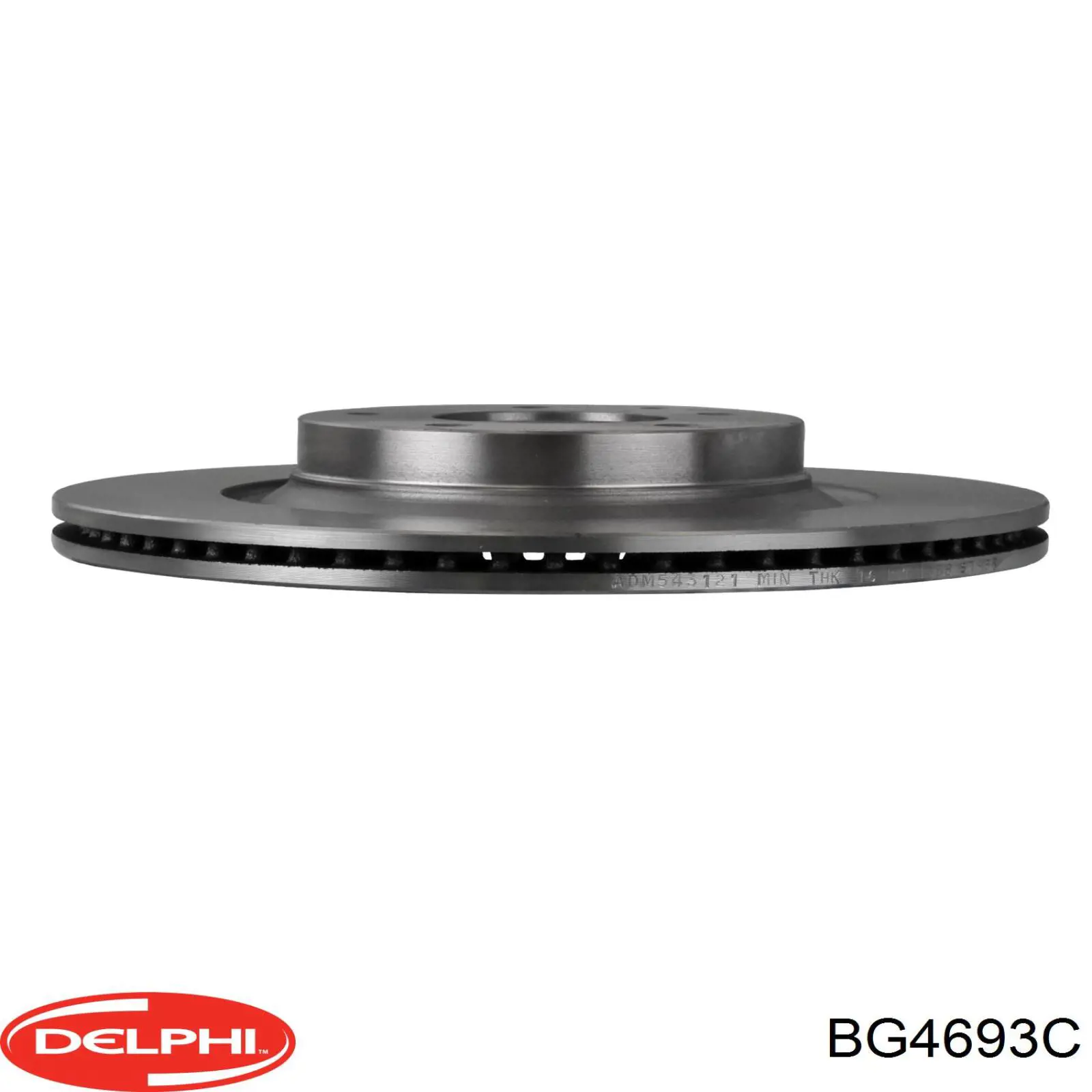 BG4693C Delphi disco de freno trasero