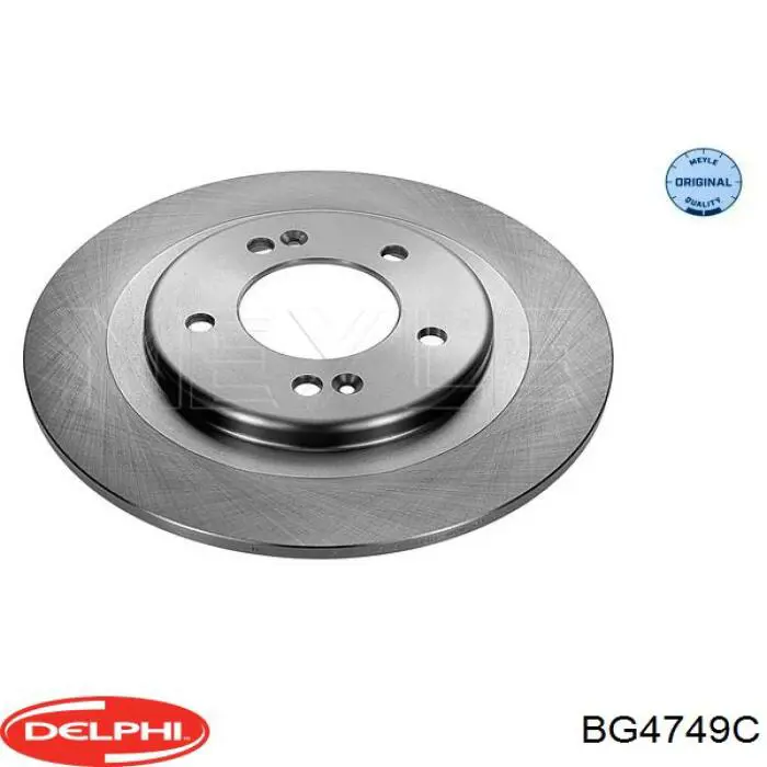 BG4749C Delphi disco de freno trasero